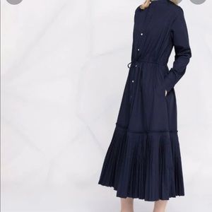 Polo Ralph Lauren - gathered waist midi shirt dress